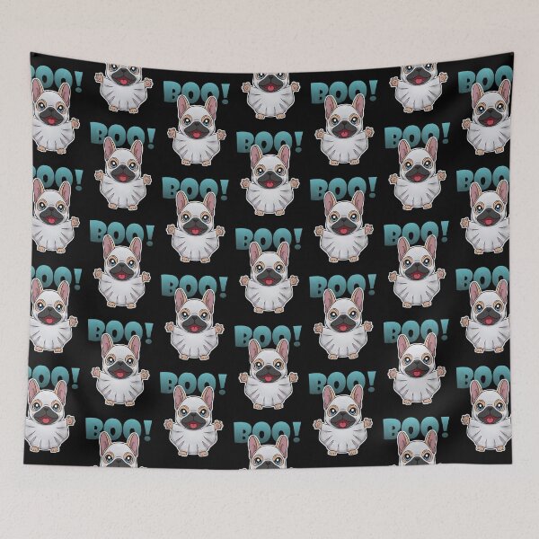 Item preview, Boo Ghost Frenchie Puppy | Halloween Puppy | Fawn designed and sold by Jovak.
