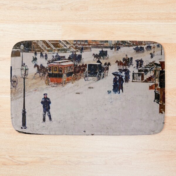 Item preview, Fifth Avenue in Winter New York American Impressionism Childe Hassam designed and sold by Brasilia.
