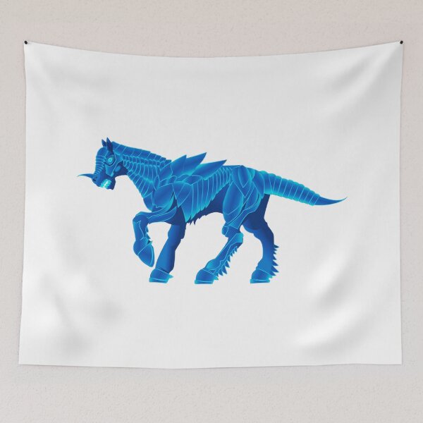 Item preview, Blue Fairy Horse in Iron Armor designed and sold by Dven-Clothes.