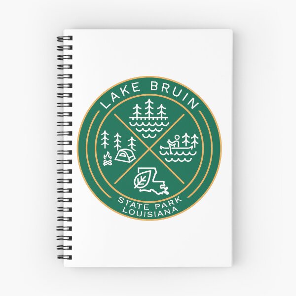 Artikelvorschau, Heraldisches Logo des Lake Bruin State Park Louisiana entworfen und verkauft von VanyaKar.