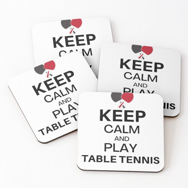 Item preview, Keep Calm And Play Table Tennis  , Table tennis sport lover tee designed and sold by ZqkDesign.