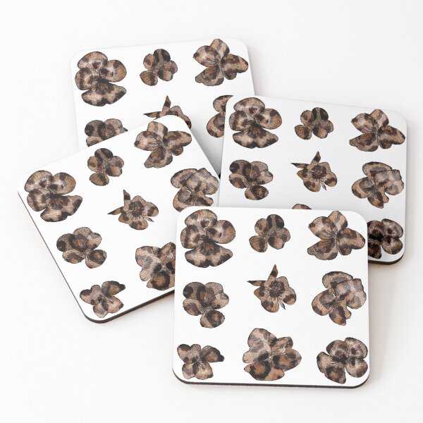 Item preview, Little Watercolor Leopard Flowers designed and sold by Pavnud.