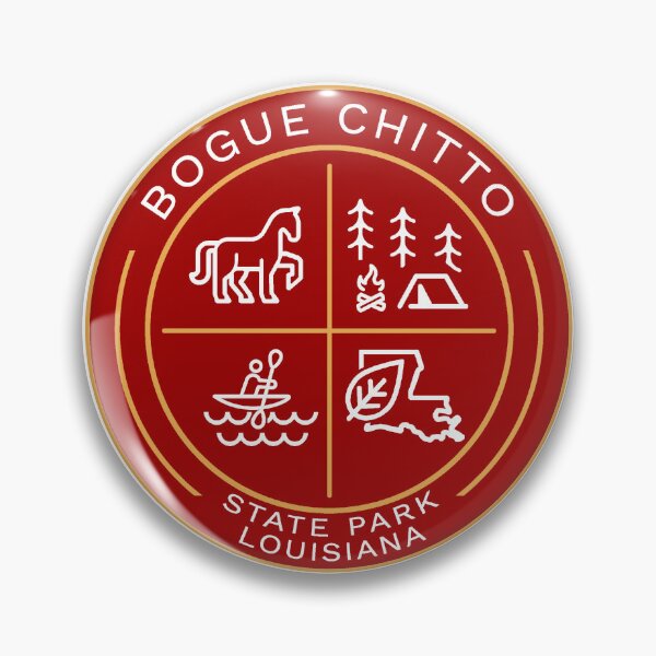 Item preview, Bogue Chitto State Park Louisiana Heraldic Logo designed and sold by VanyaKar.