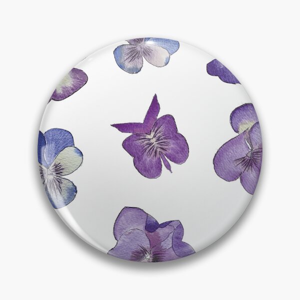 Item preview, Little Watercolor Violet Flowers designed and sold by Pavnud.
