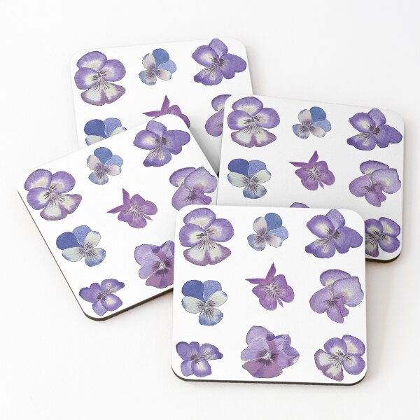 Item preview, Little Watercolor Violet Flowers designed and sold by Pavnud.