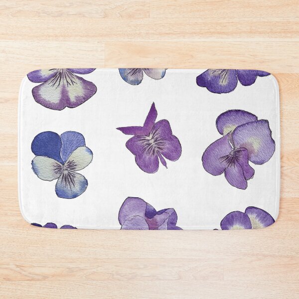 Item preview, Little Watercolor Violet Flowers designed and sold by Pavnud.