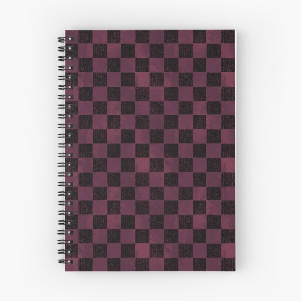 Item preview, Burgundy Textured Checkered Pattern designed and sold by Saanis.