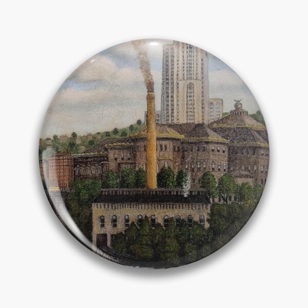 Item preview, Pittsburgh Oakland Cathedral of Learning Oil on Canvas Design designed and sold by Brasilia.