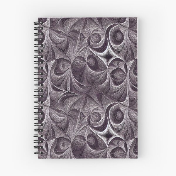 Item preview, Illustrated swirling Fractal (Julia set) paisley seamless pattern designed and sold by mark burban.