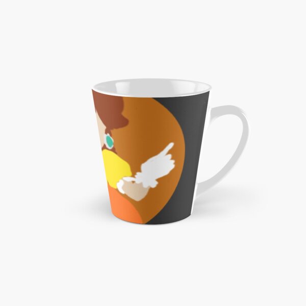 Minimalist Princess Daisy-Style Drawing Tall Mug