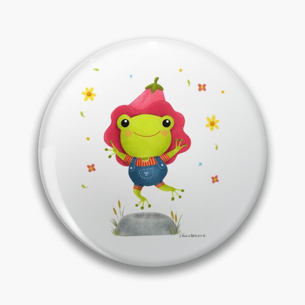 Item preview, Hello Spring Frog designed and sold by julianamotzko.