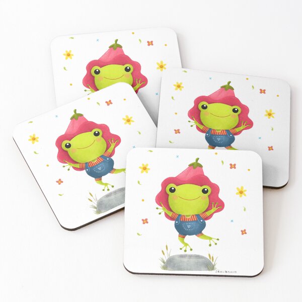 Item preview, Hello Spring Frog designed and sold by julianamotzko.