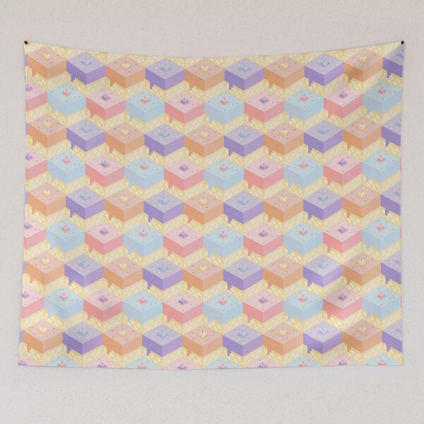 Item preview, Pastel Ice Cream Cubes designed and sold by no-eye-deer.