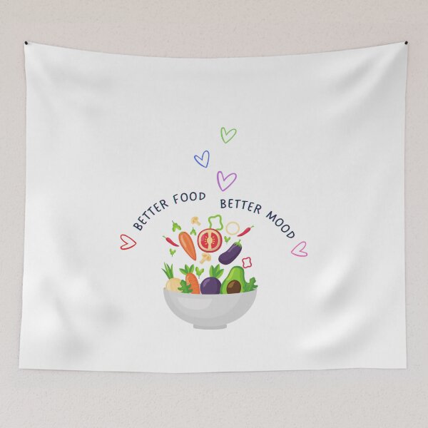 Item preview, Better food better mood food lovers designed and sold by Selvadesigns.