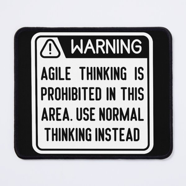 Item preview, Agile Thinking Is Prohibited  designed and sold by trendingatees.