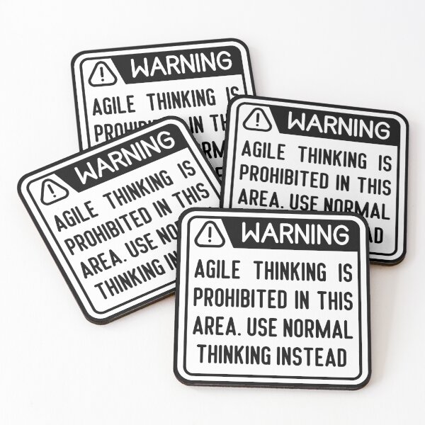 Item preview, Agile Thinking Is Prohibited  designed and sold by trendingatees.
