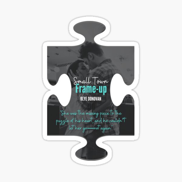 Small Town Frame-up Sticker