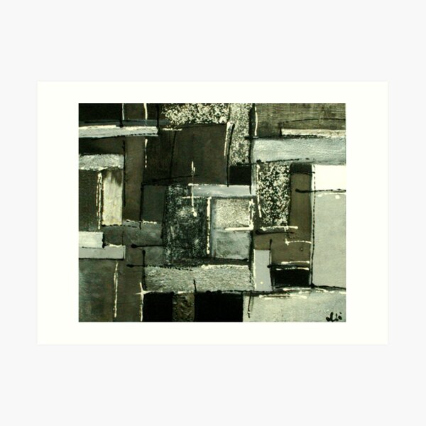 Ebony and Ivory Art Print