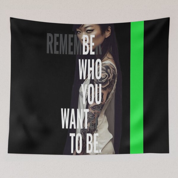 Artikelvorschau, BE WHO YOU WANT TO BE entworfen und verkauft von Aliveforfun.