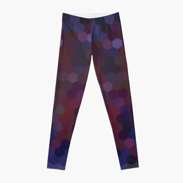 Sechseckiges Design Leggings
