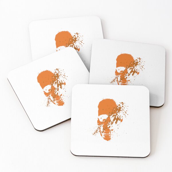 Item preview,  Halloween splashed skull designed and sold by stan7505.