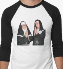 Saint Paris Hilton et Nicole Richie T-shirt baseball manches ¾