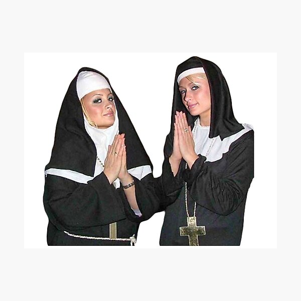 Saint Paris Hilton and Nicole Richie Photographic Print