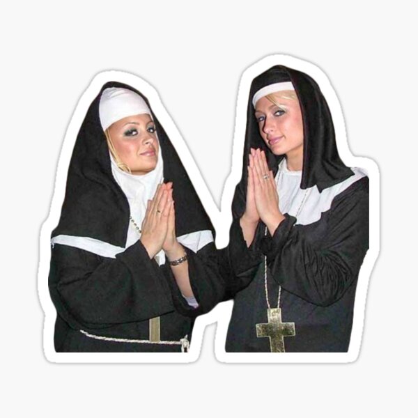 Saint Paris Hilton and Nicole Richie Sticker