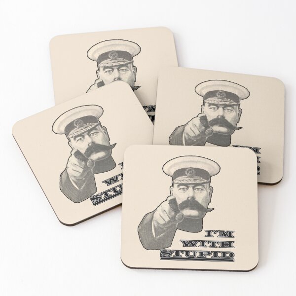 Item preview, I'M WITH STUPID designed and sold by Frogpen.