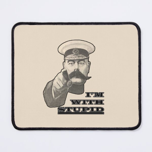 Item preview, I'M WITH STUPID designed and sold by Frogpen.