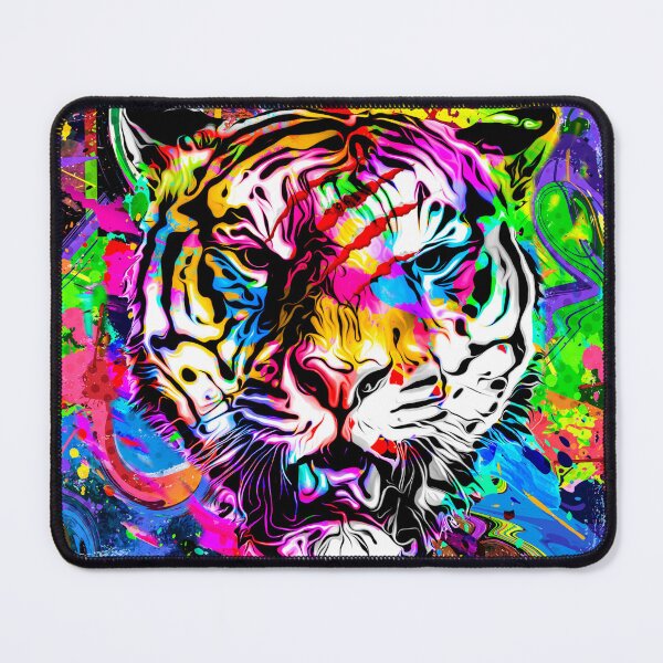 Item preview, Colorful tiger designed and sold by Zip-Zup.