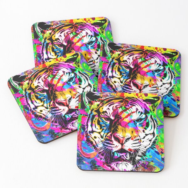 Item preview, Colorful tiger designed and sold by Zip-Zup.