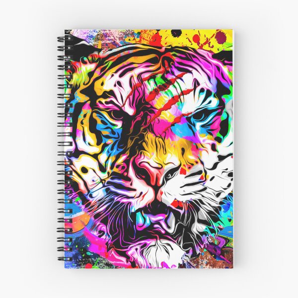 Item preview, Colorful tiger designed and sold by Zip-Zup.