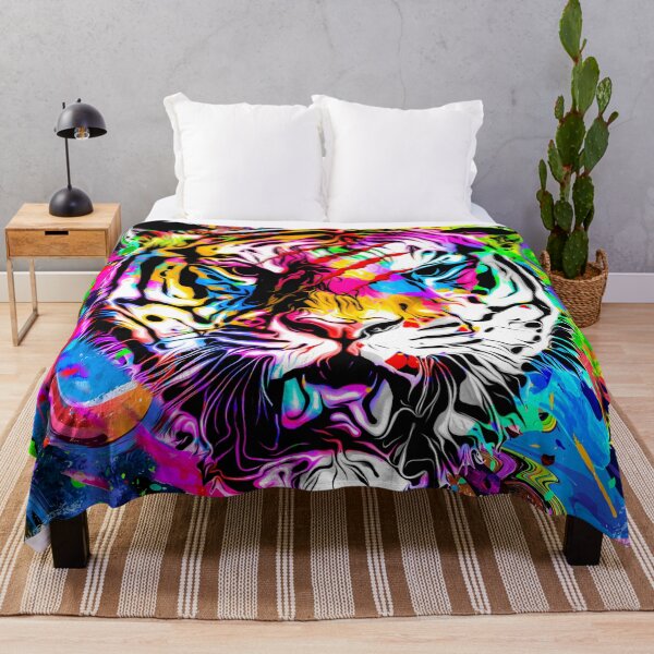 Item preview, Colorful tiger designed and sold by Zip-Zup.
