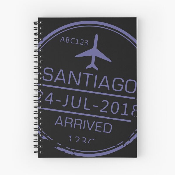 Item preview, Chile, Santiago - Passport Stamp designed and sold by Sejmen.