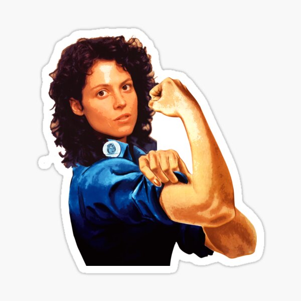 Ripley the Riveter Sticker