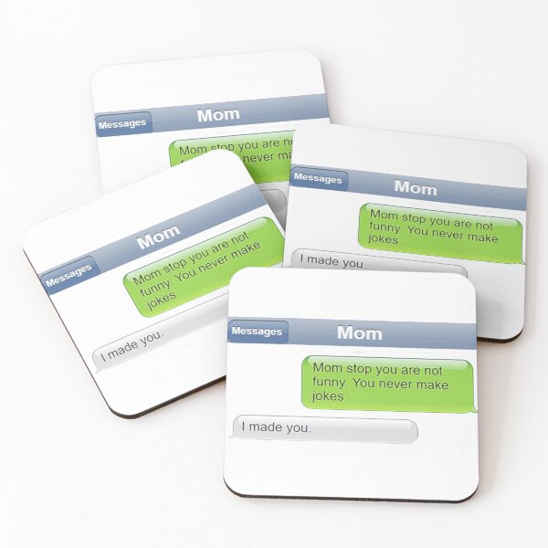 Item preview, Mom and me jokes designed and sold by MaxManN1.
