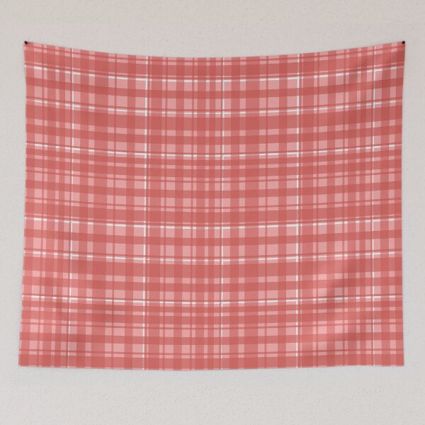 Item preview, Pretty Pink and white Plaid Pattern designed and sold by LaBellCreative.