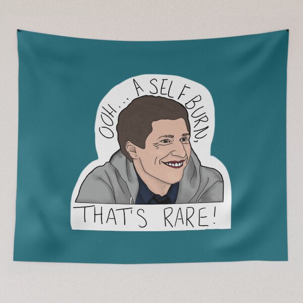 Item preview, Self Burn Jake Peralta designed and sold by TessieZieme.