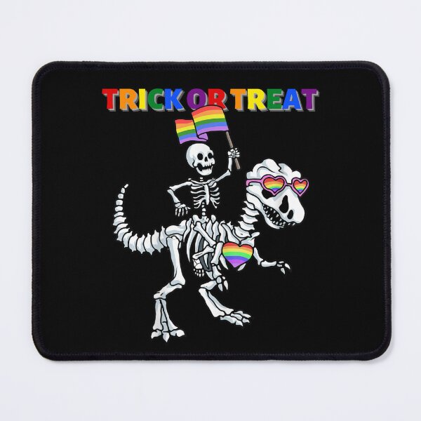 Item preview, skeleton riding dinosaur bones halloween designed and sold by Buzzbazaar.
