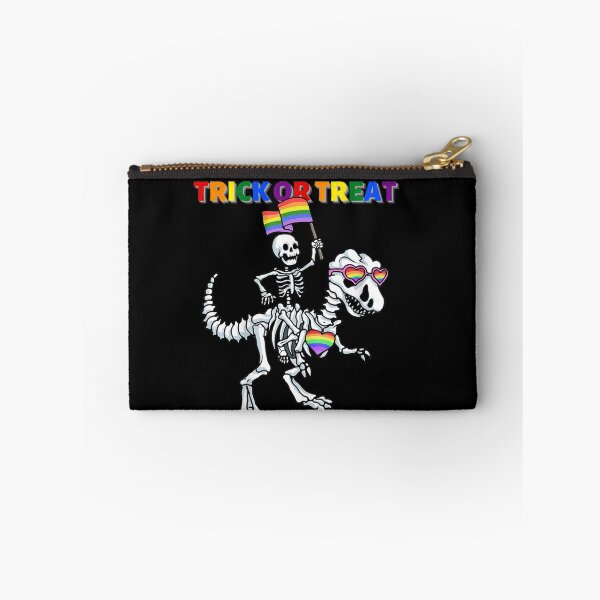Item preview, skeleton riding dinosaur bones halloween designed and sold by Buzzbazaar.