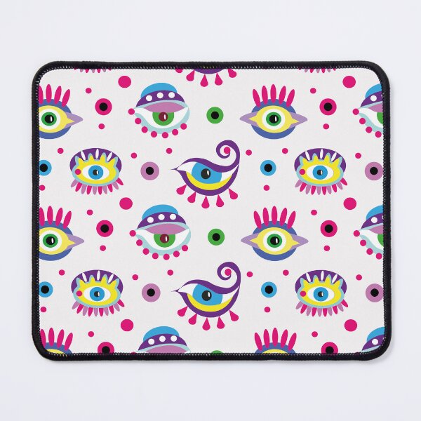 Item preview, vector pattern of decorative eyes designed and sold by irina egorova.