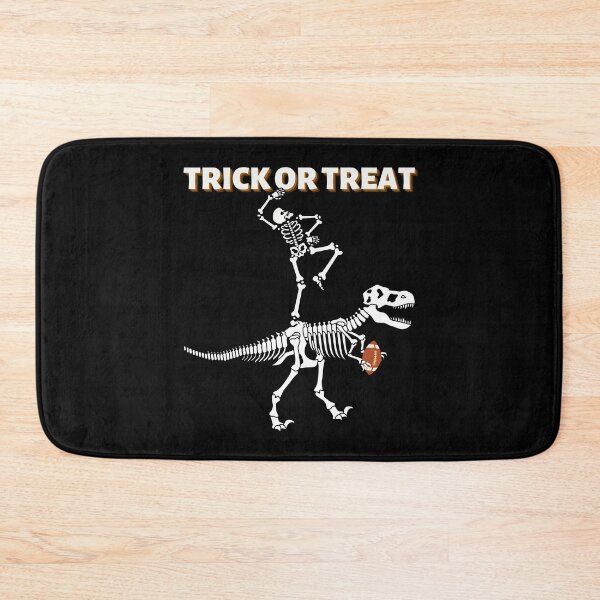 Item preview, skeleton riding dinosaur bones halloween designed and sold by Buzzbazaar.