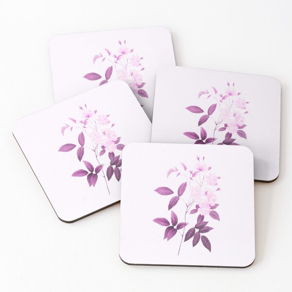 Item preview, Lady Banks Rose Flower, Alternative Illustration - Pink Rose designed and sold by DaphneKstudio .