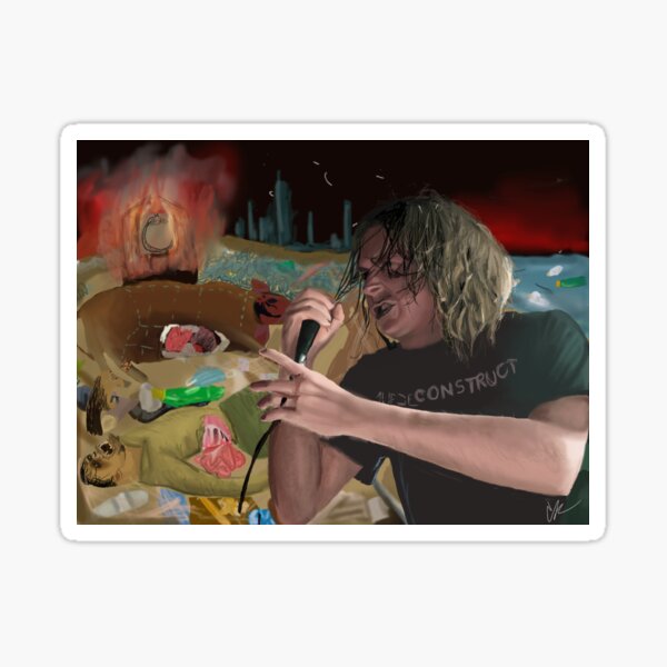 Item preview, travis ryan im rinder-decap-hintergrund designed and sold by chrisbish.