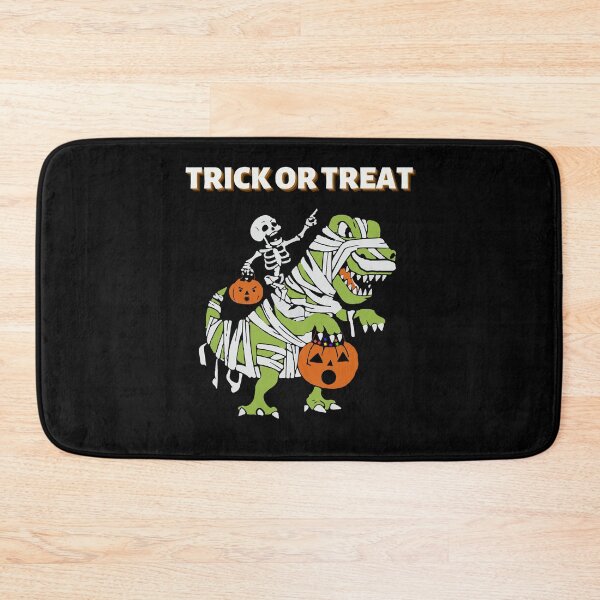 Item preview, skeleton riding dinosaur bones halloween designed and sold by Buzzbazaar.