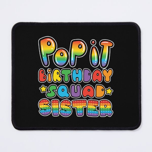 Item preview, Pop It Birthday Squad Sister Fidget Sticker designed and sold by CravenStore99.