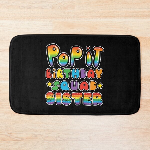 Item preview, Pop It Birthday Squad Sister Fidget Sticker designed and sold by CravenStore99.