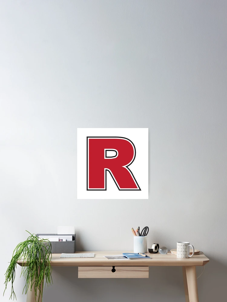 Thumbnail 2 of 3, Poster, Red Letter R designed and sold by CEFrusher.