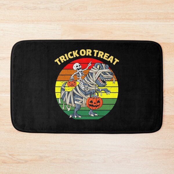 Item preview, skeleton riding dinosaur bones halloween designed and sold by Buzzbazaar.